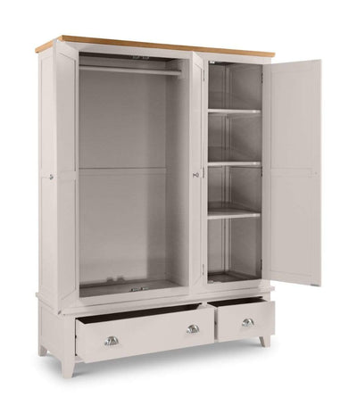 Julian Bowen Wardrobe Richmond New 3 Door Combination Wardrobe Bed Kings