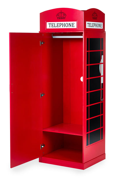 Telephone Box Wardrobe – Julian Bowen, view 4