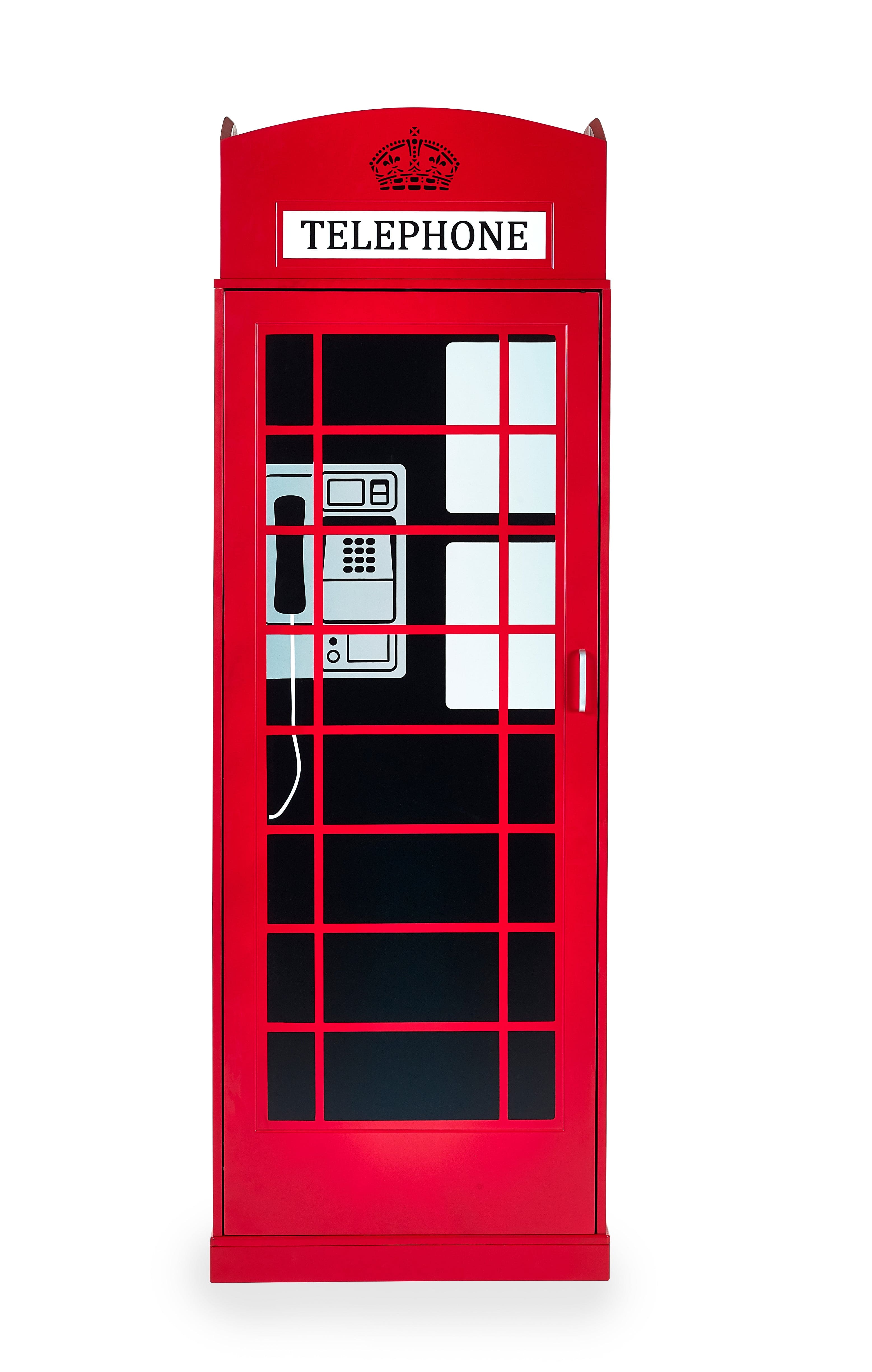 Telephone Box Wardrobe – Julian Bowen, view 3
