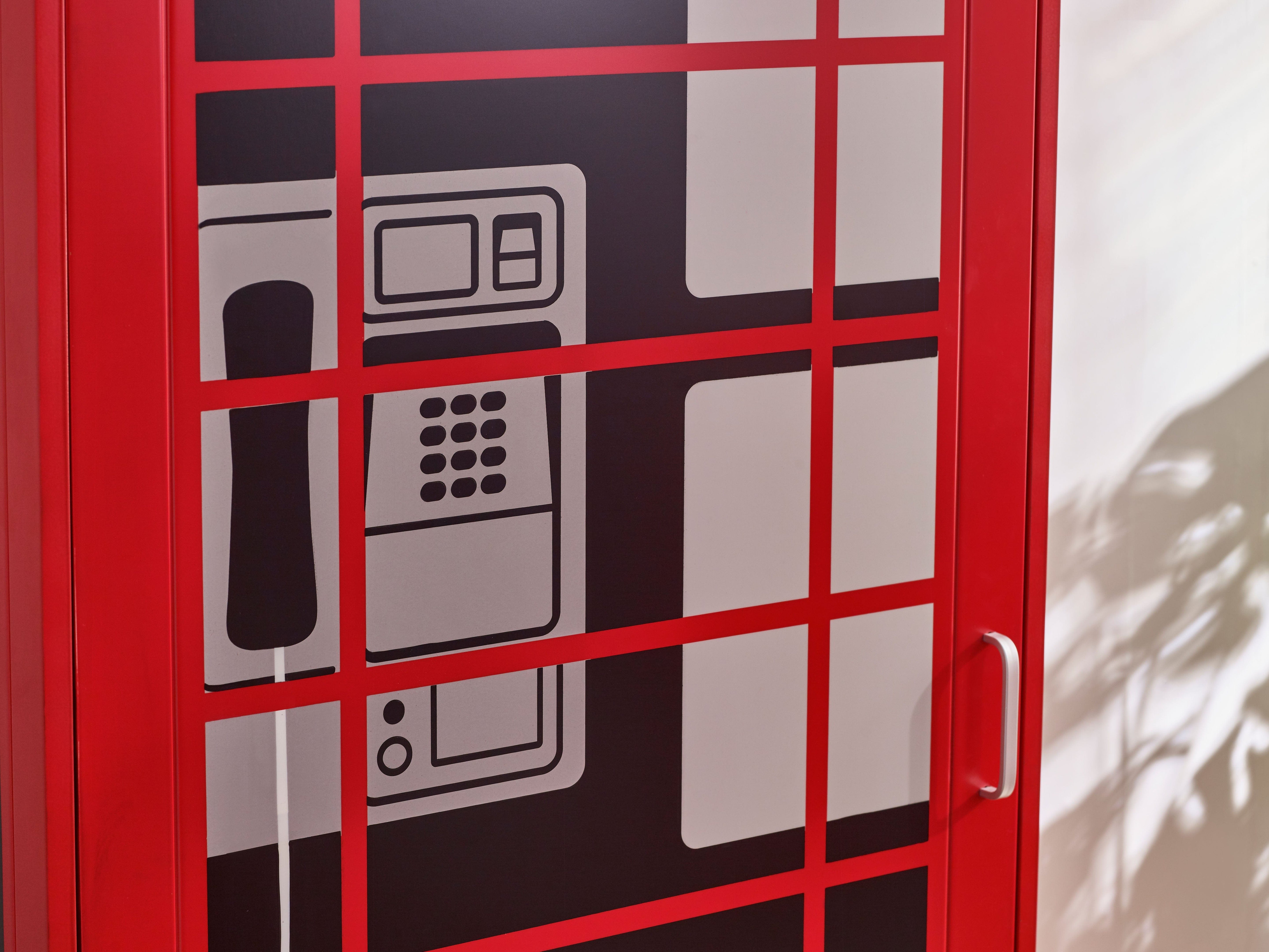 Telephone Box Wardrobe – Julian Bowen, view 9