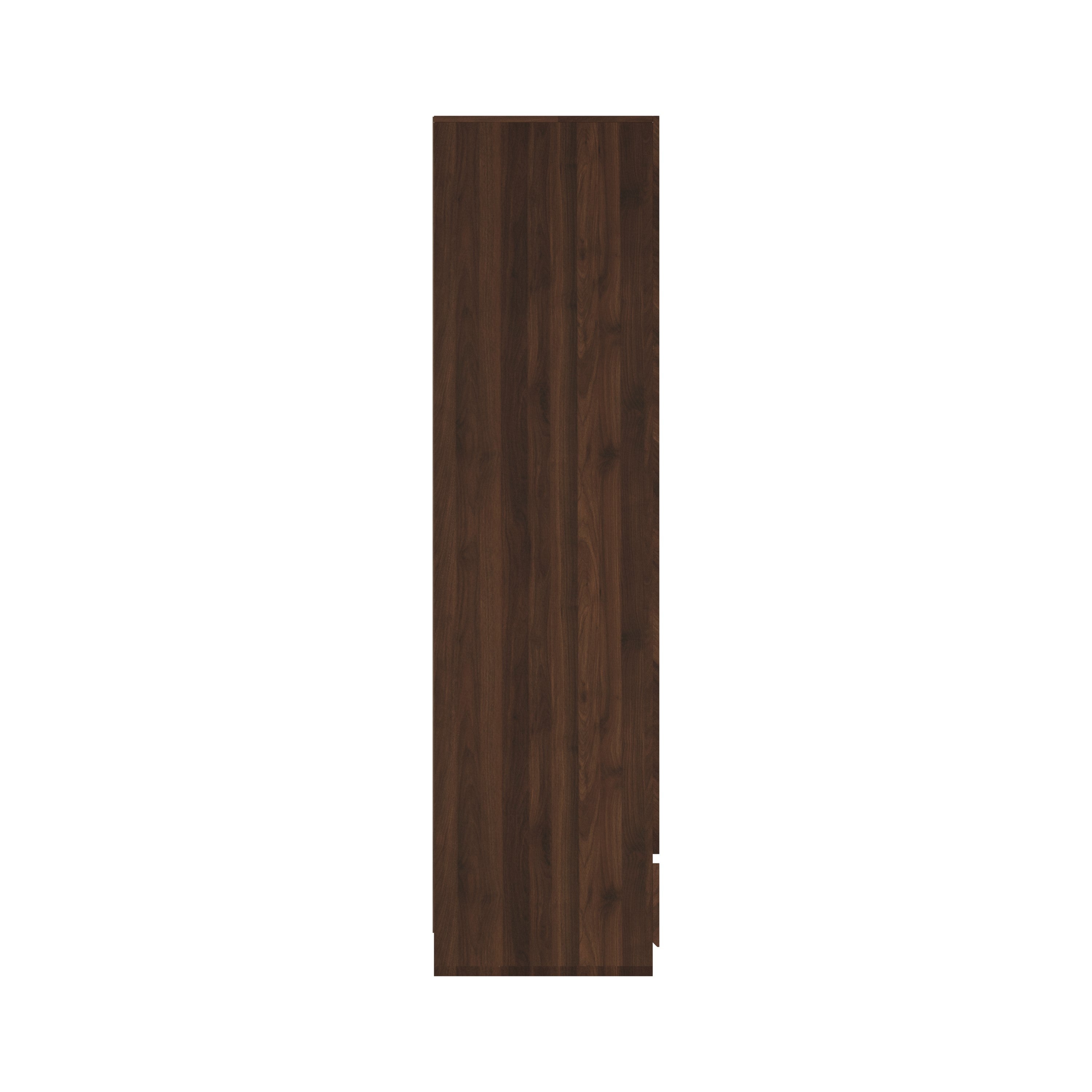 Catania 2 Door 1 Drawer Wardrobe Royal Walnut – GFW, view 6