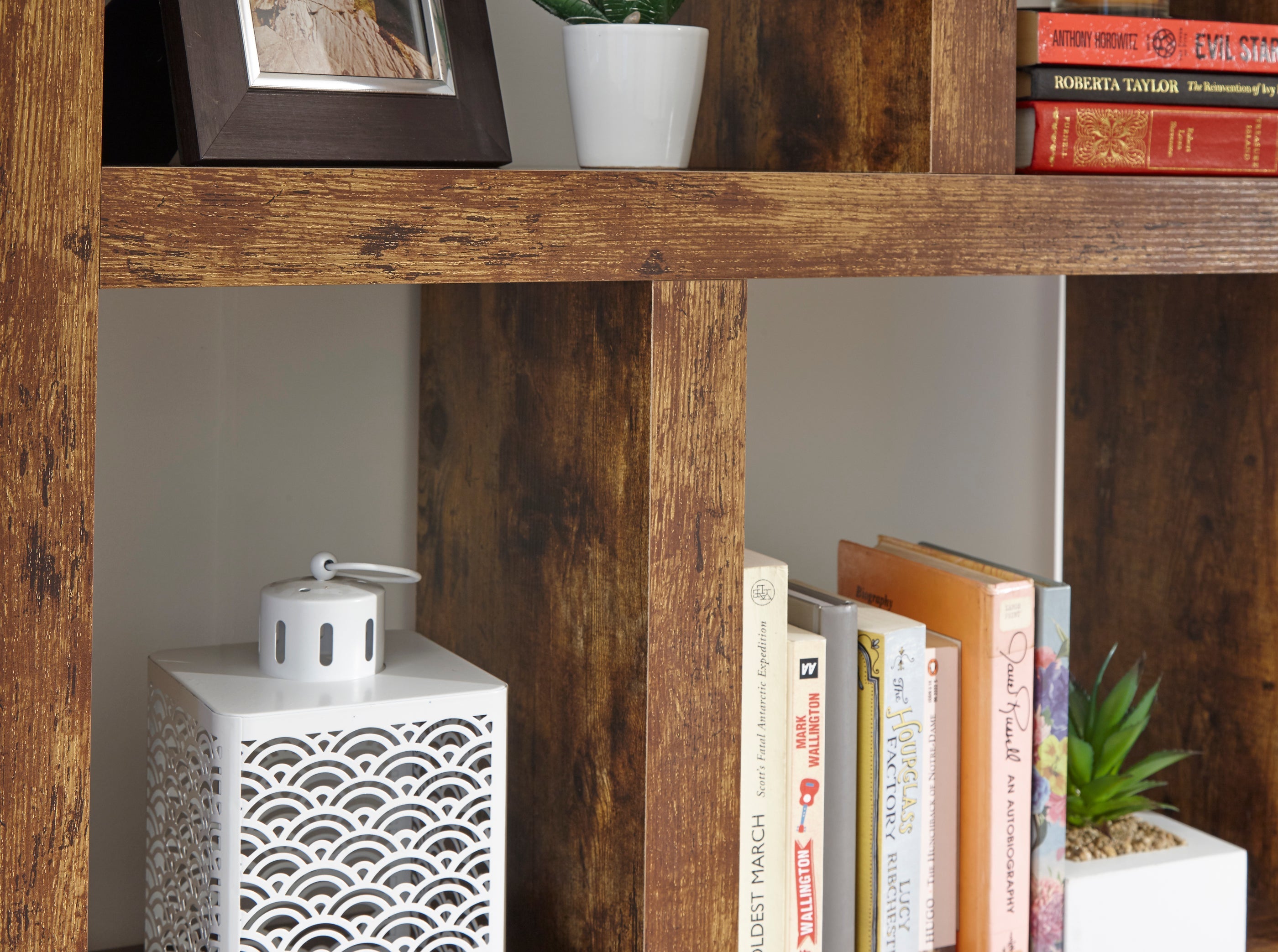 Jakarta Tall Open Shelving Unit Mango – GFW, view 4