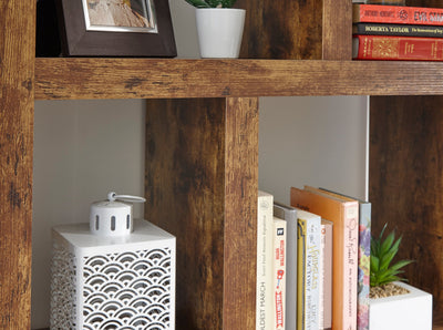Jakarta Tall Open Shelving Unit Mango – GFW, view 4