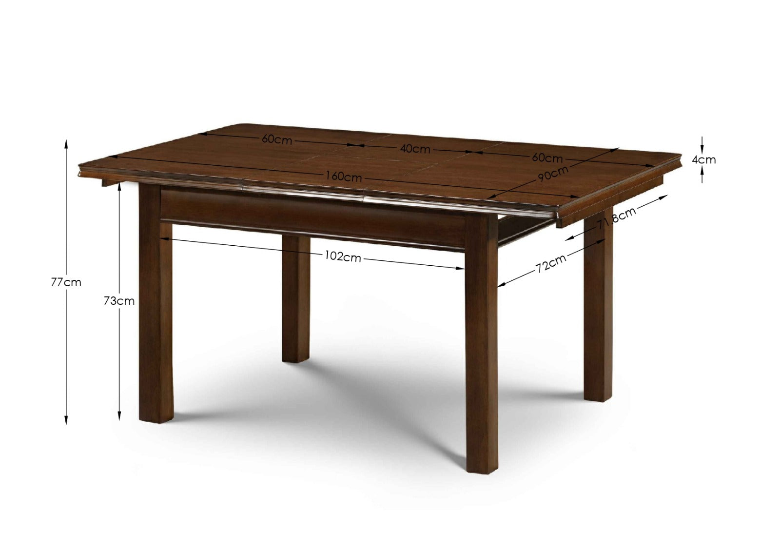 Canterbury Rectangular Extending Table and 6 Canterbury Chairs