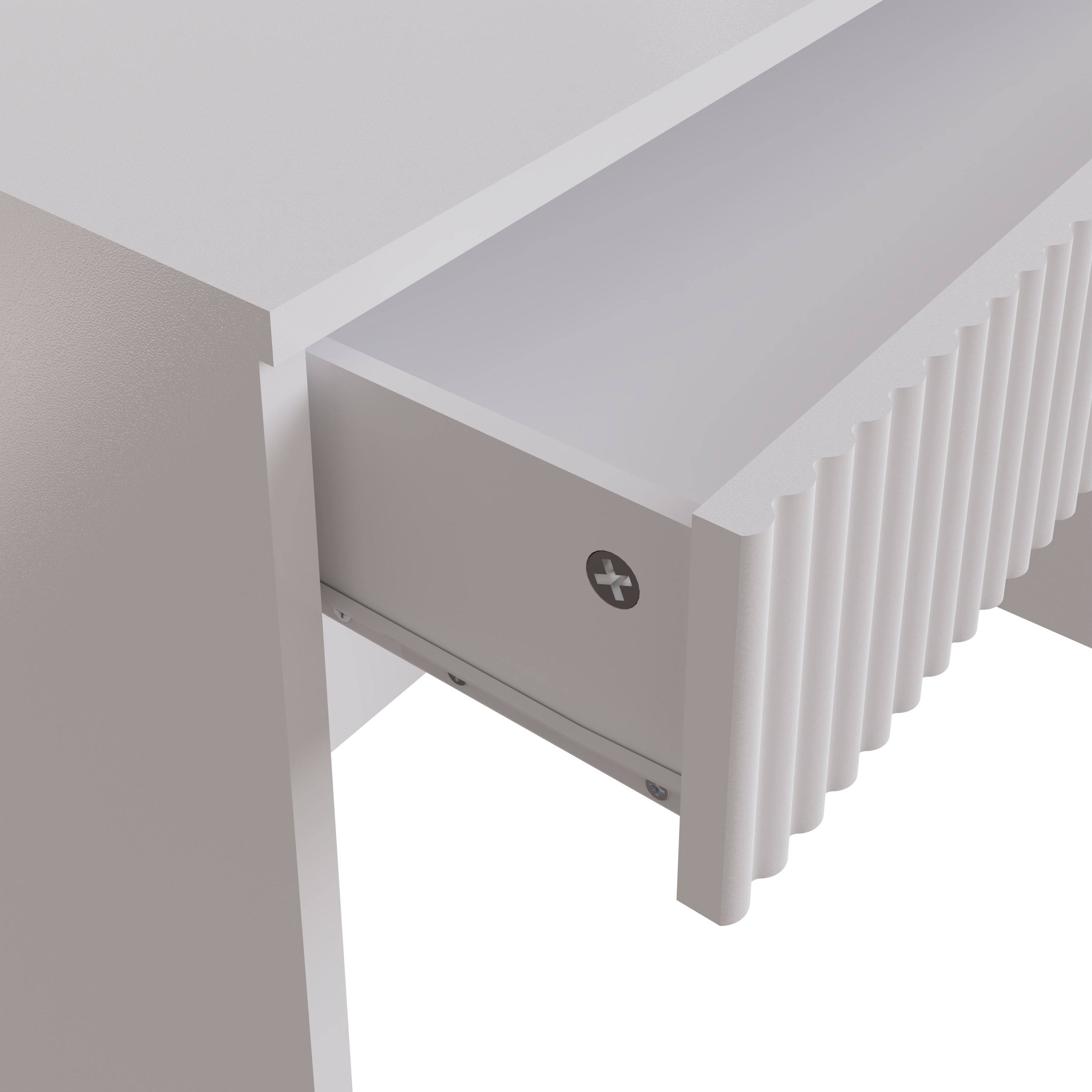 Rankin Dressing Table Desk – White