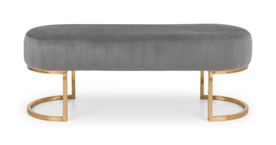 Harrogate Bench - Grey – Julian Bowen, view 2