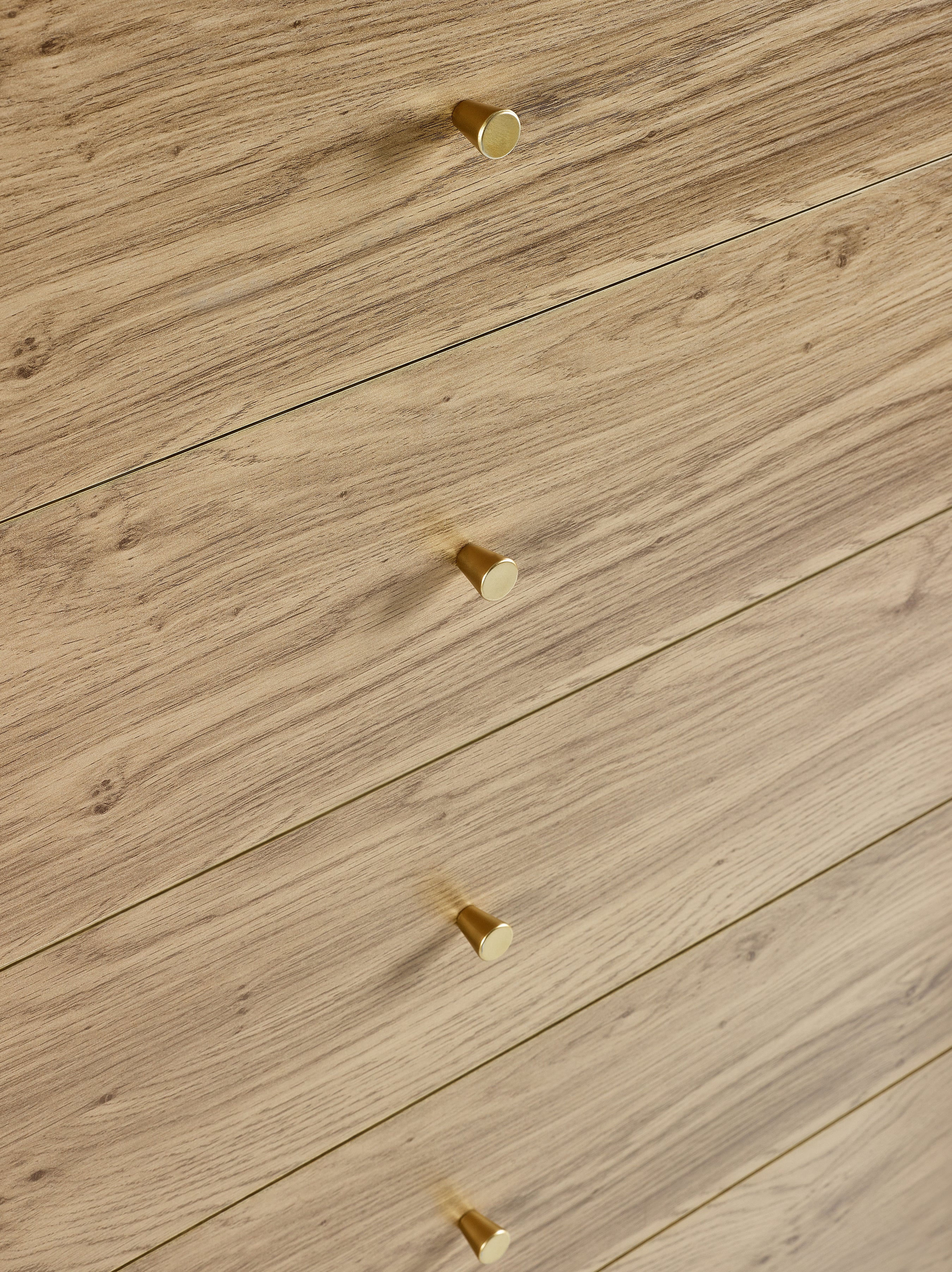 Ingrid 5 Drawer Chest Oak – Julian Bowen, view 12
