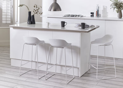 Rocco Stools - White (Set of 2) – Julian Bowen, view 2