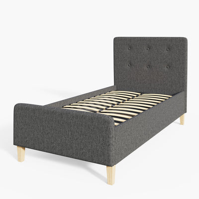 Ashbourne Ottoman Bed Dark Grey – GFW, view 8