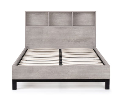 Bali Bookcase Bed- Grey Oak – Julian Bowen, view 5