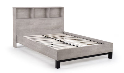 Bali Bookcase Bed- Grey Oak – Julian Bowen, view 4