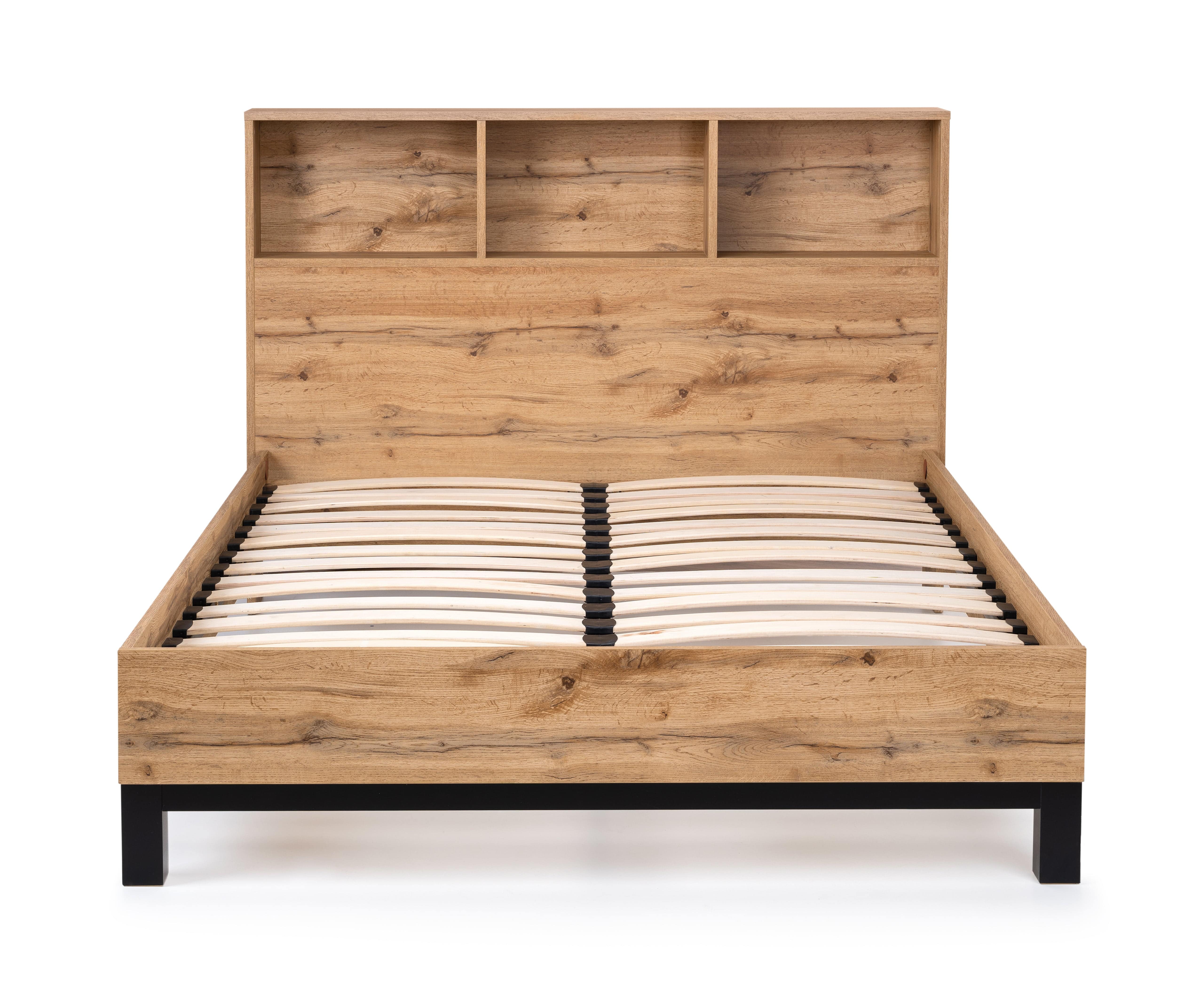 Bali Bookcase Bed - Oak – Julian Bowen, view 6