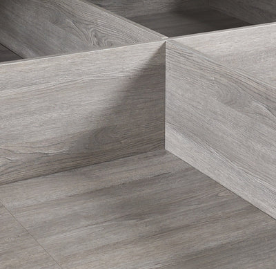 Bali Ottoman Storage Bed - Grey Oak – Julian Bowen, view 9