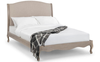 Camille Wood & Fabric Bed – Julian Bowen, view 2