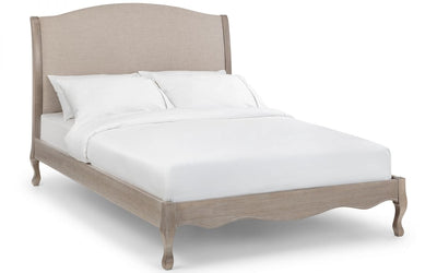Camille Wood & Fabric Bed – Julian Bowen