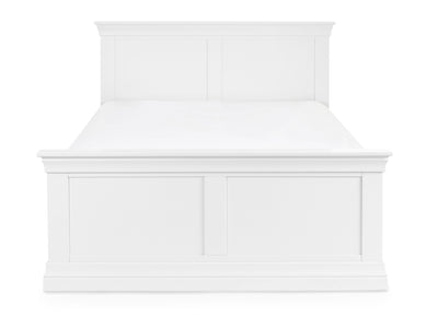 Clermont Bed - Surf White – Julian Bowen, view 3