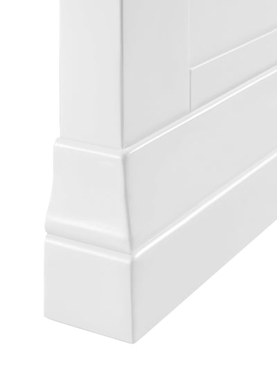 Clermont Bed - Surf White – Julian Bowen, view 11
