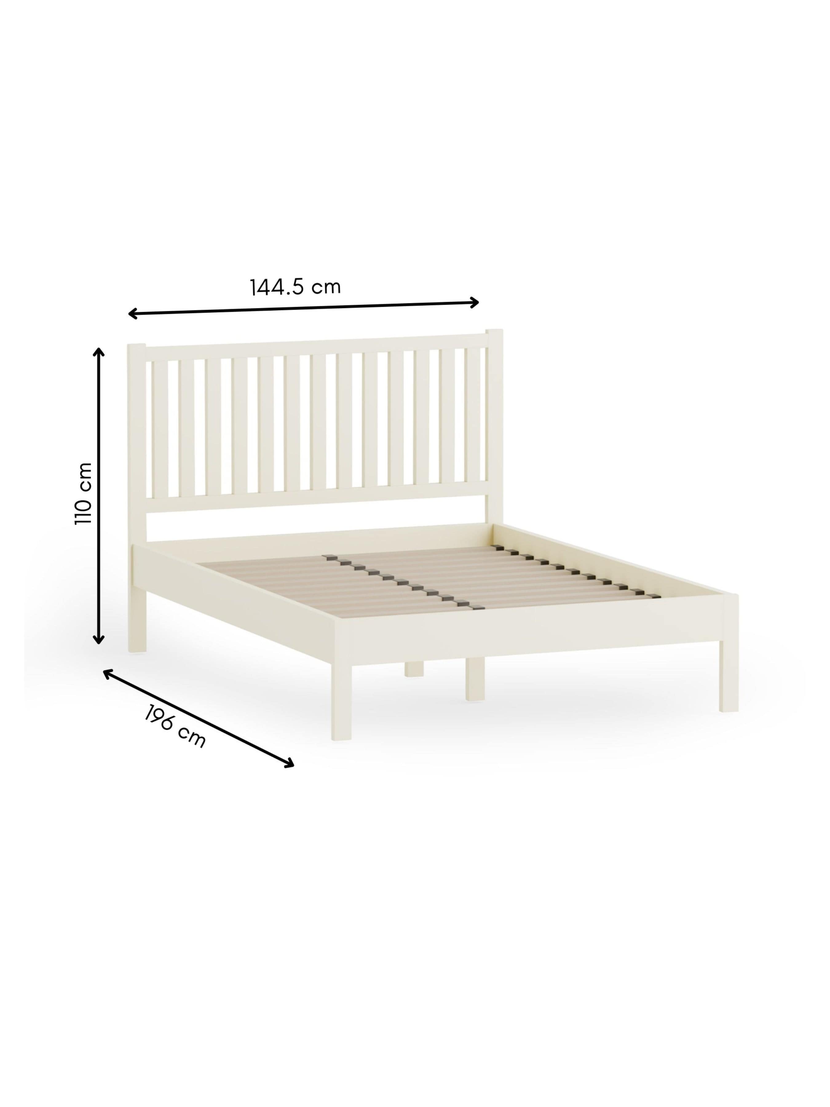 Coxmoor Bed - Ivory and Oak – Julian Bowen, view 9
