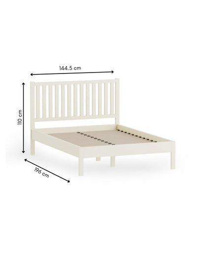 Coxmoor Bed - Ivory and Oak – Julian Bowen, view 9