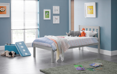 Luna Bed - Dove Grey – Julian Bowen, view 2