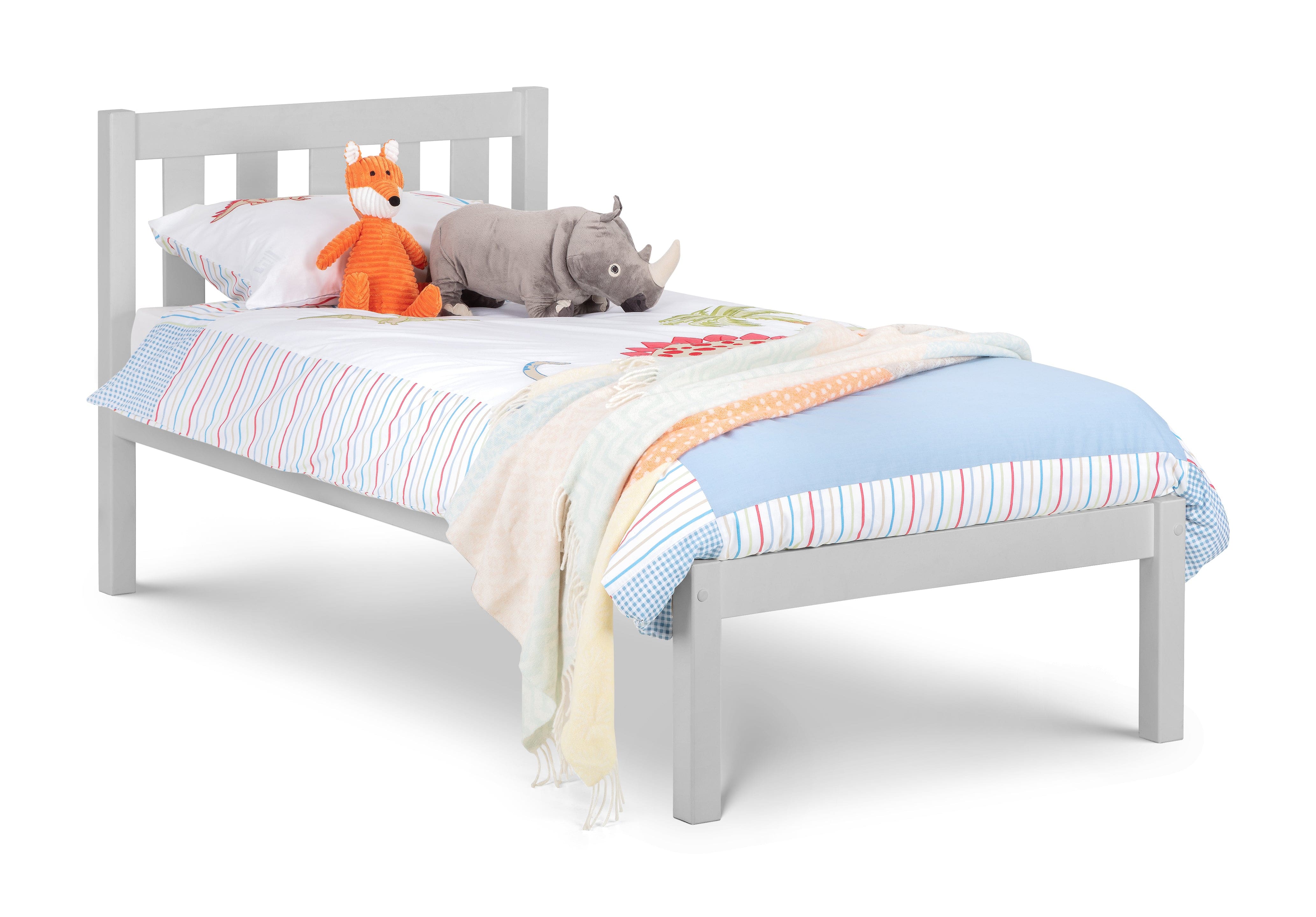 Luna Bed - Dove Grey – Julian Bowen