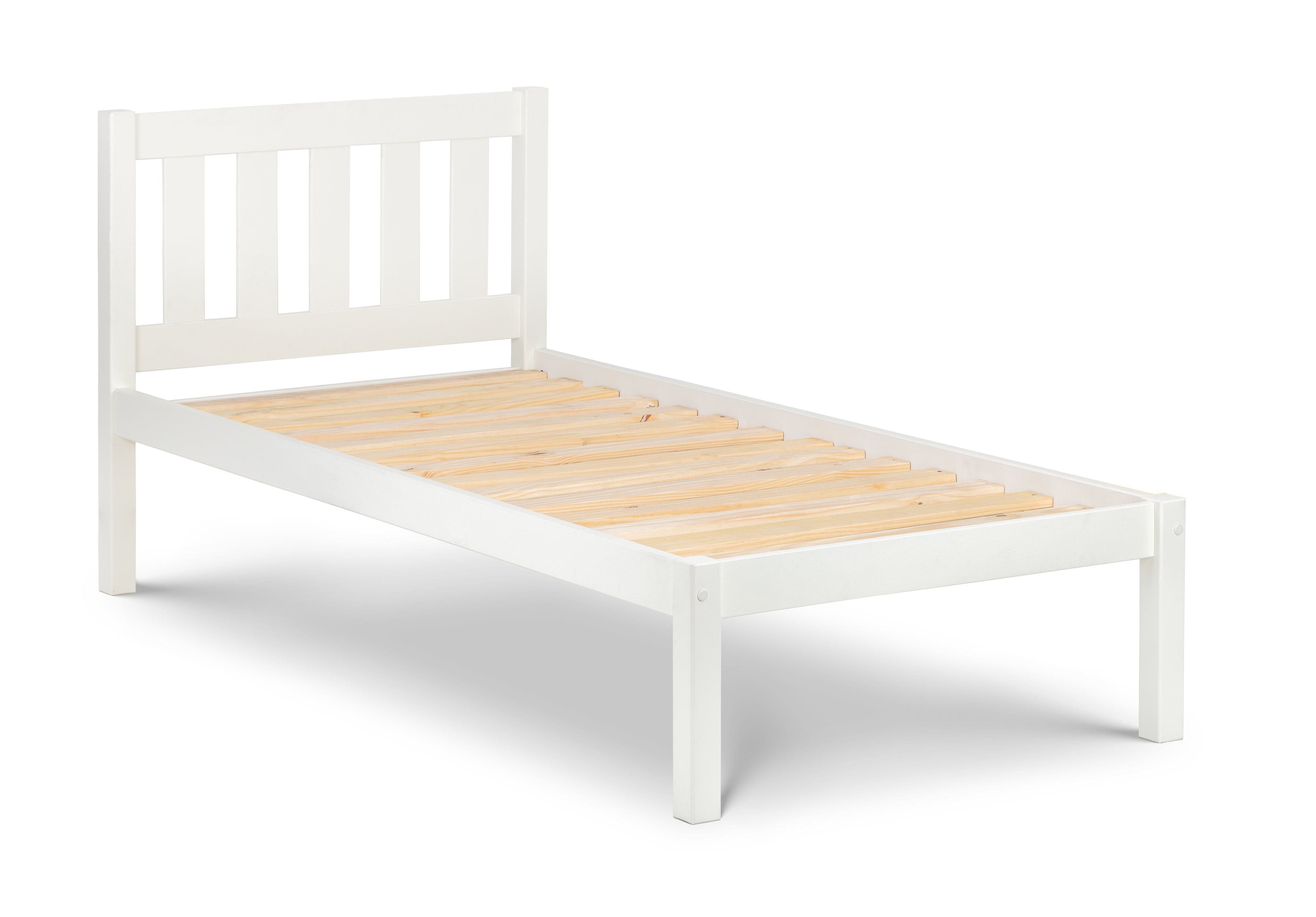 Luna Bed - Surf White – Julian Bowen, view 3