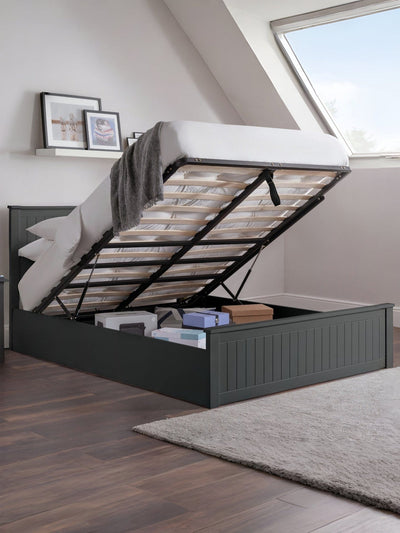 Maine Ottoman Bed - Anthracite – Julian Bowen, view 7