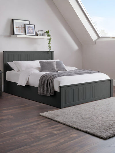 Maine Ottoman Bed - Anthracite – Julian Bowen, view 6