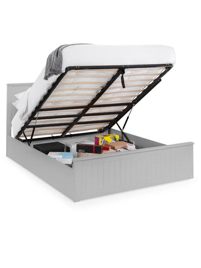 Maine Ottoman Bed - Dove Grey – Julian Bowen, view 2