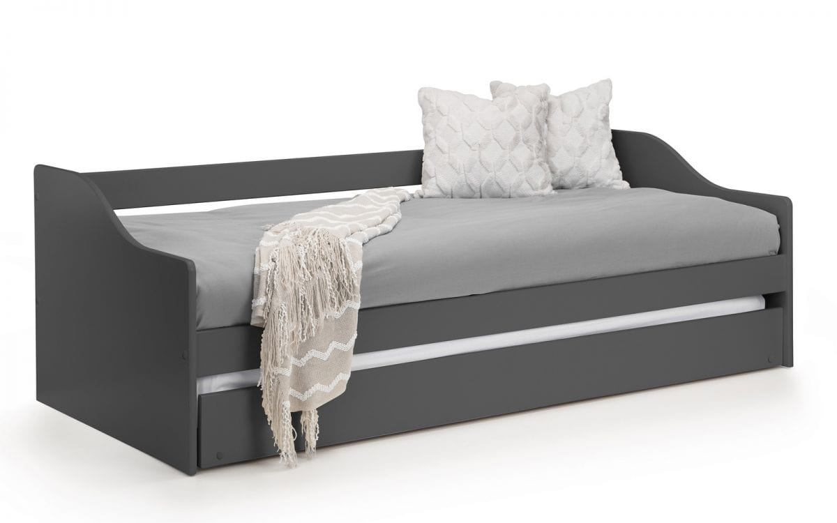 Elba Day Bed - Anthracite – Julian Bowen, view 4