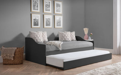 Elba Day Bed - Anthracite – Julian Bowen, view 3