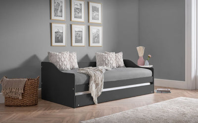 Elba Day Bed - Anthracite – Julian Bowen, view 2