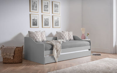 Elba Day Bed - Dove Grey – Julian Bowen, view 2