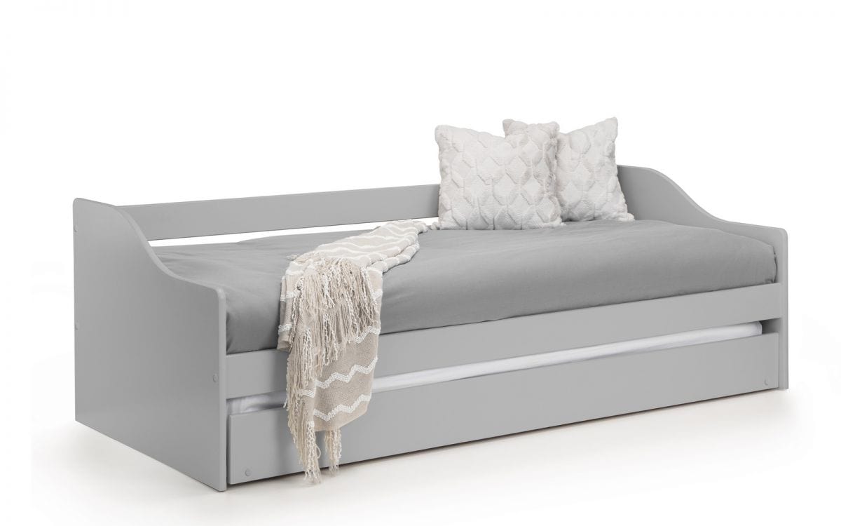 Elba Day Bed - Dove Grey – Julian Bowen, view 3