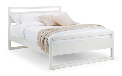 Venice Bed - Surf White – Julian Bowen, view 3