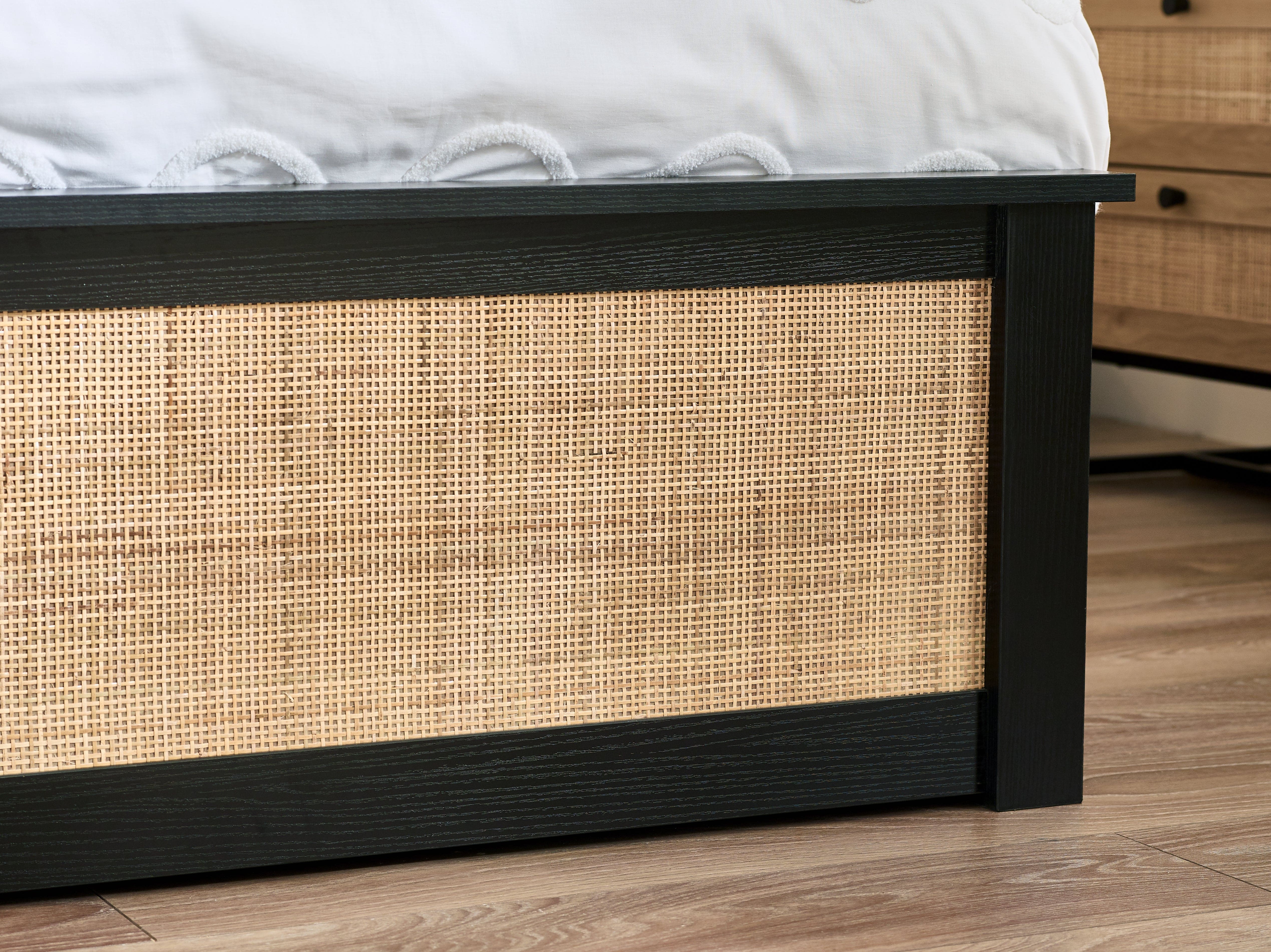 Padstow Ottoman Storage Bed - Black – Julian Bowen, view 6