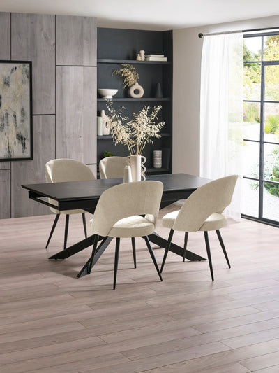 Ella Dining Chairs - Calico (Set Of 2) – Julian Bowen, view 11