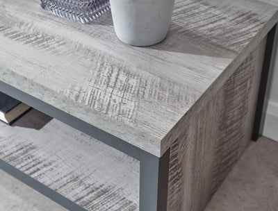 Boston Simple Coffee Table Grey – GFW, view 5