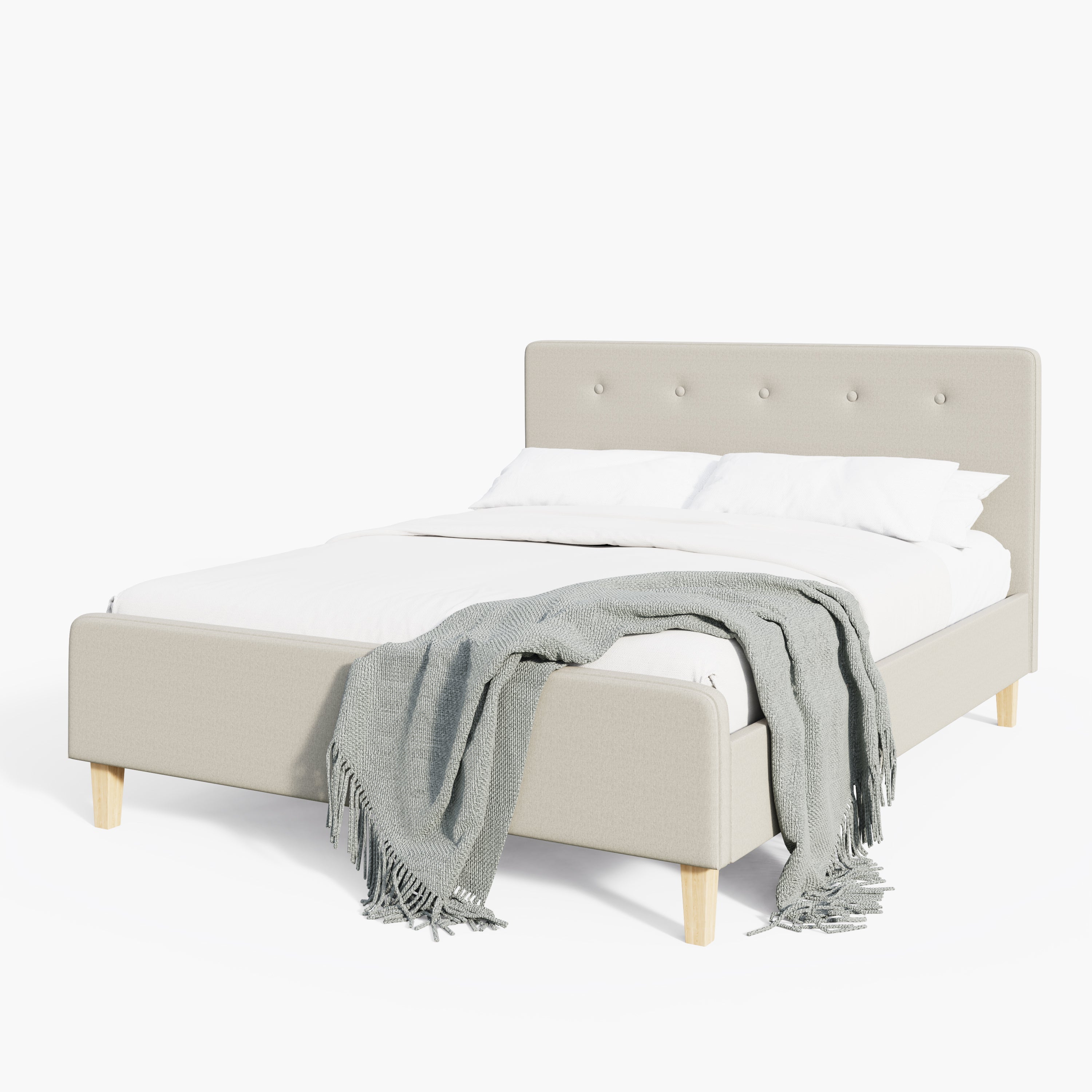 Ashbourne Bed Frame Natural – GFW