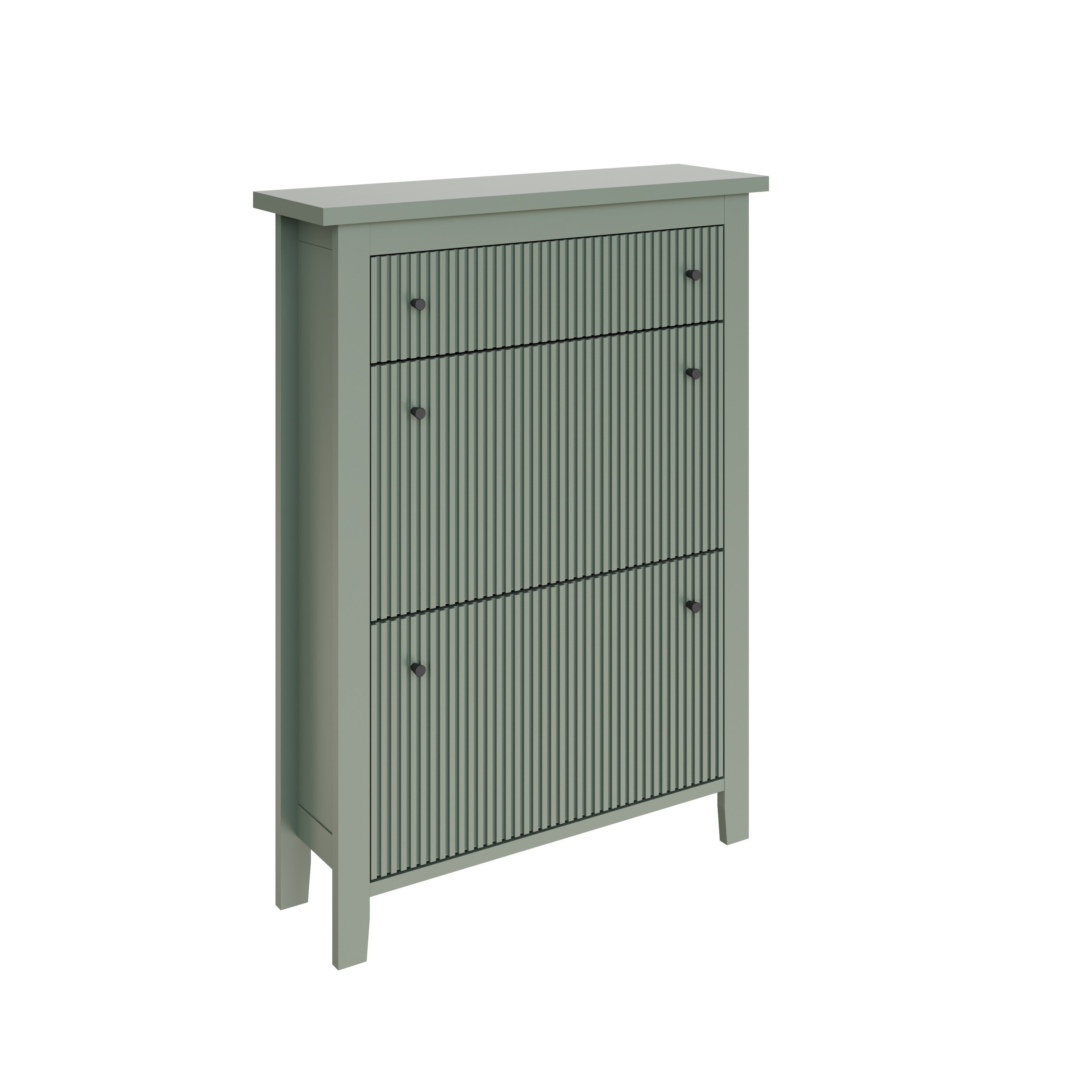 Garrucha Deluxe Shoe Cabinet – Dowager Green