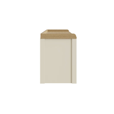 Lancaster 2 Door Shoe Bench Cream – GFW, view 6