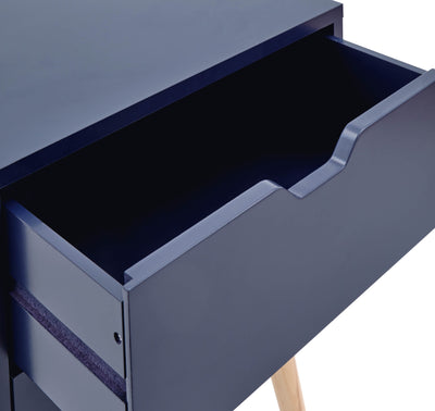 Nyborg Pair Of 2 Drawer Bedsides Nightshadow – Nightshadow