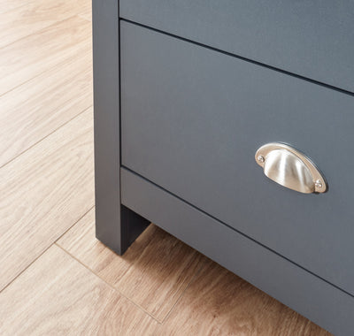 Lancaster Merchants Chest Slate Blue – GFW, view 5