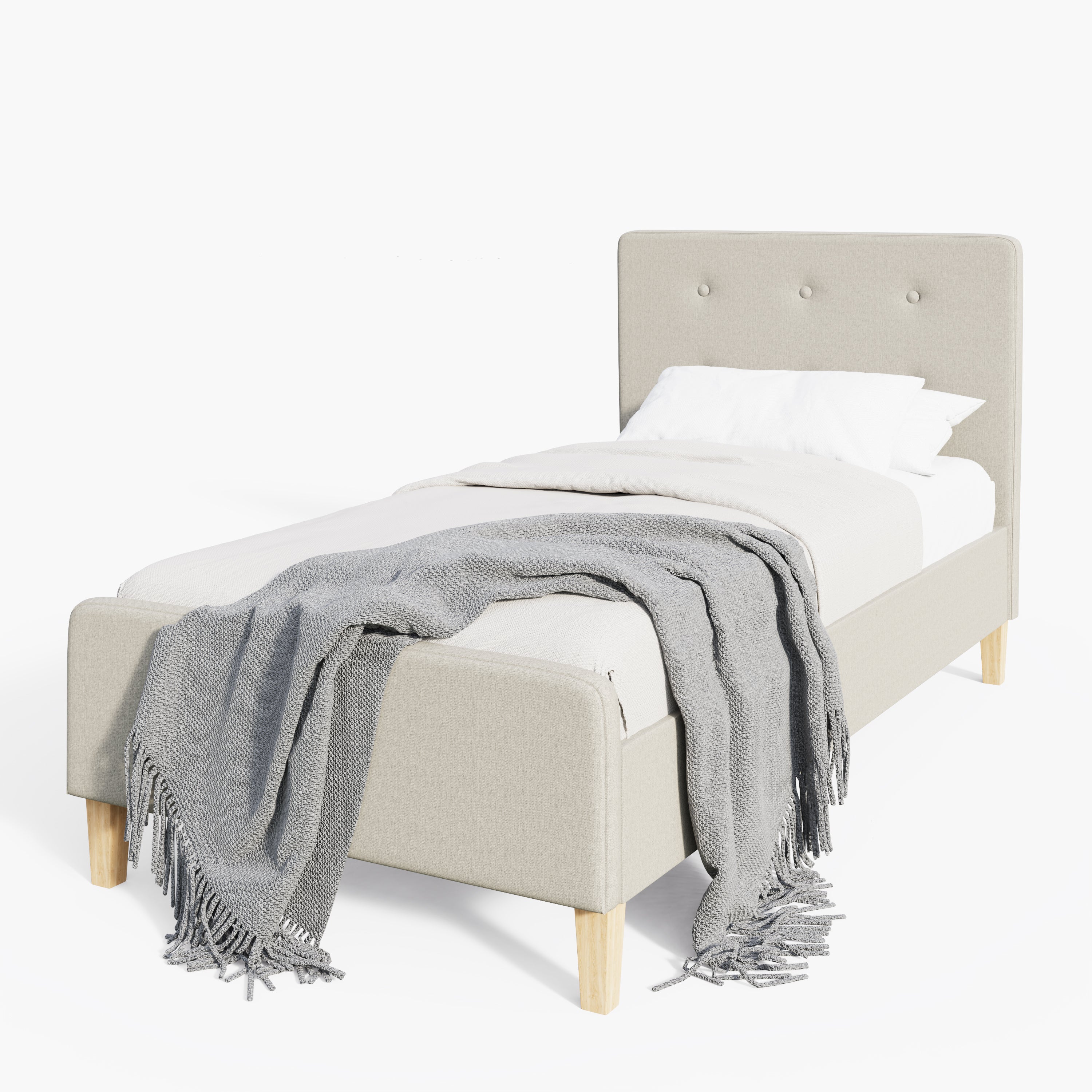 Ashbourne Bed Frame Natural – GFW, view 19