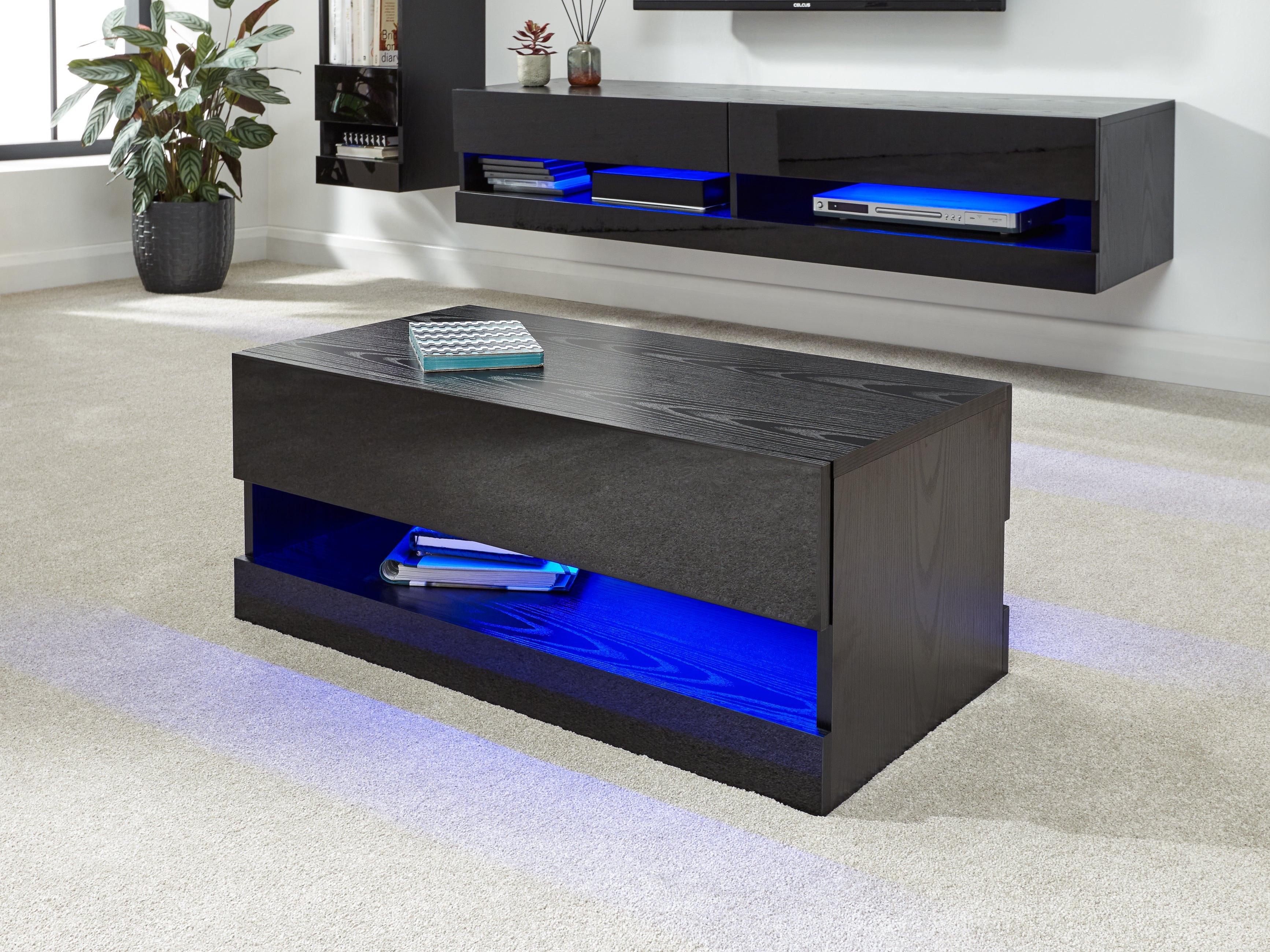 Galicia Coffee Table Black – GFW, view 2