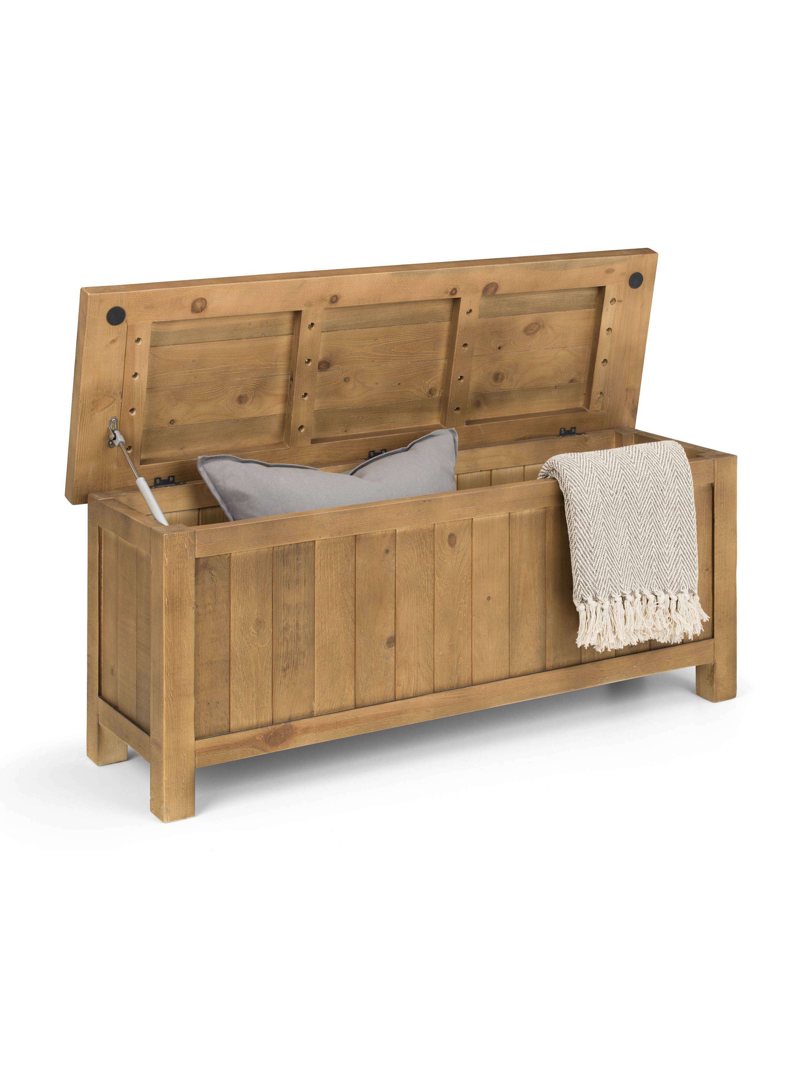 Aspen Storage Bench - Natural – Julian Bowen, view 6