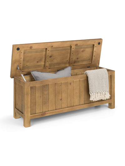 Aspen Storage Bench - Natural – Julian Bowen, view 6