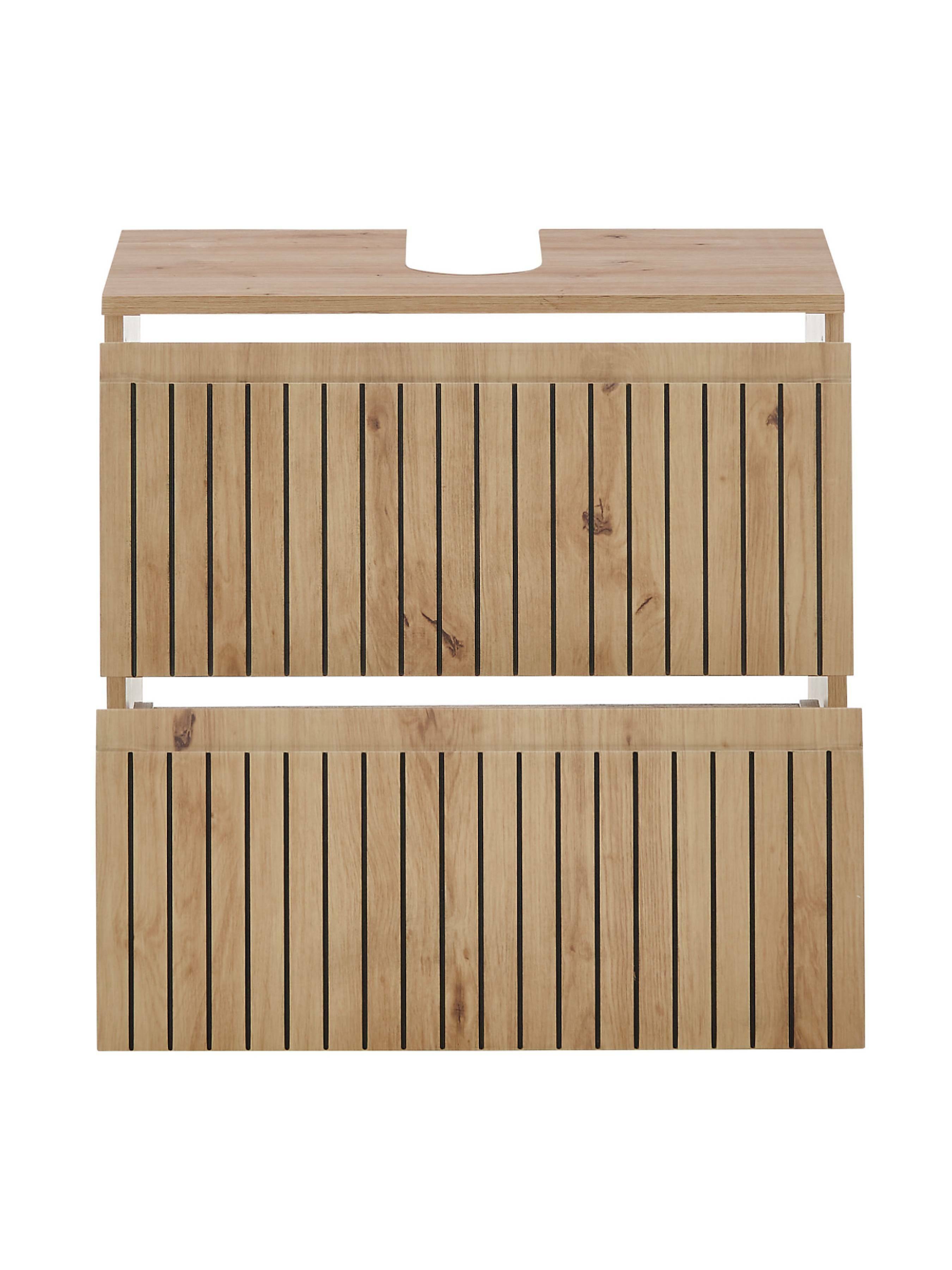 Austin 2 Drawer Under Sink Cabinet – Julian Bowen, view 6