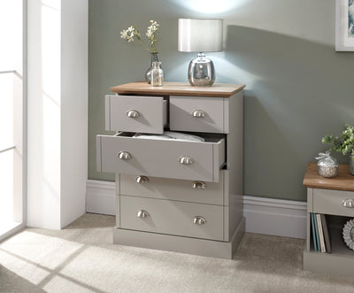 Kendal 2 + 3 Drawer Chest – GFW, view 2