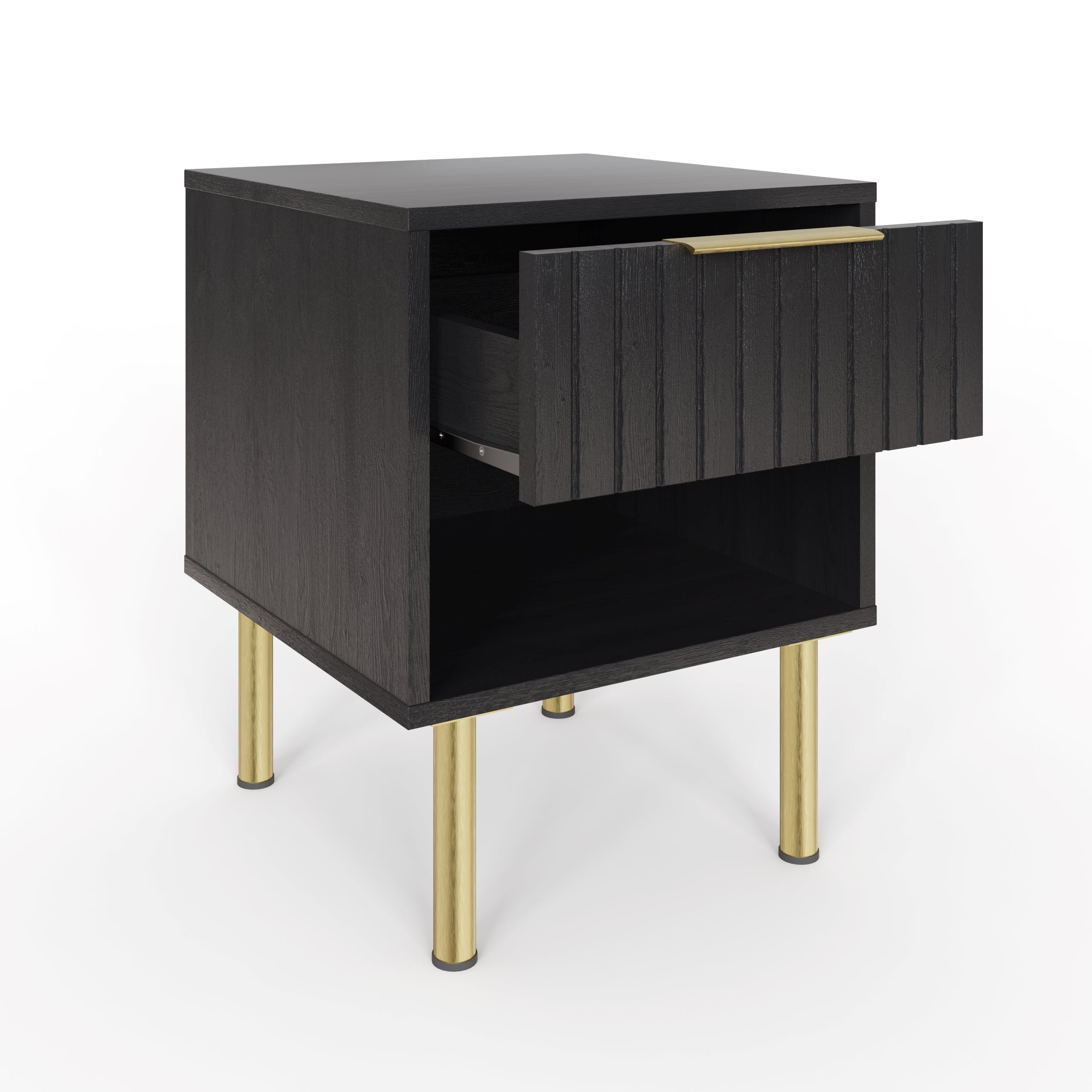 Nervata Lamp Table Black – GFW, view 5